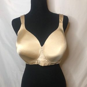VANITY FAIR gold colored bra. Size 40 D.